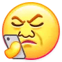 [看手机]