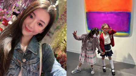 郭富城娇妻带娃外出游玩！母女三人互动亲密，婚后生活好幸福