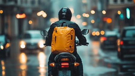 外卖小哥刷到