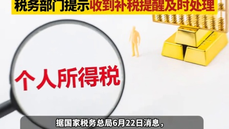 重要提醒！个人所得税滞纳金7月1日起计算